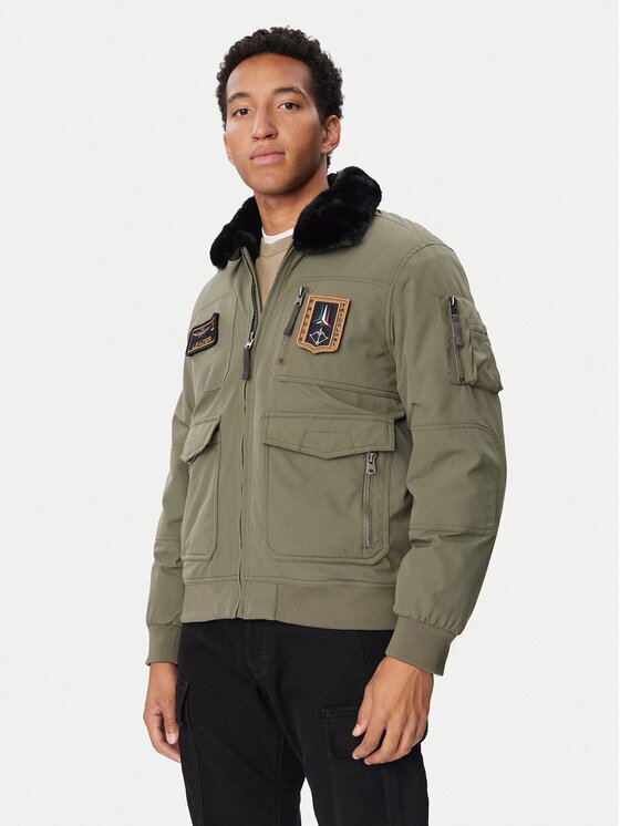 Aeronautica Militare Преходно яке 262AB3108UCT03151 Regular Fit