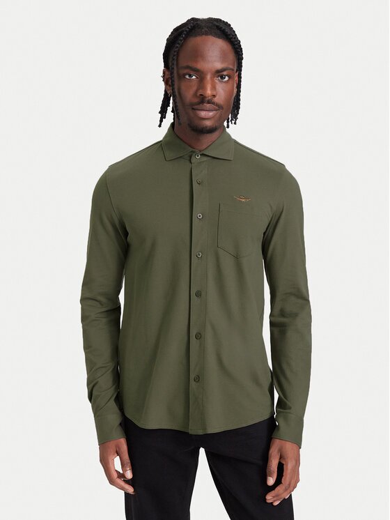 Aeronautica Militare Риза 262CA1313UP00408 Regular Fit