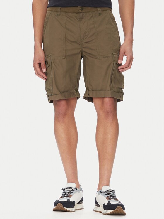 Aeronautica Militare Шорти от плат 251BE250CT3501 Regular Fit