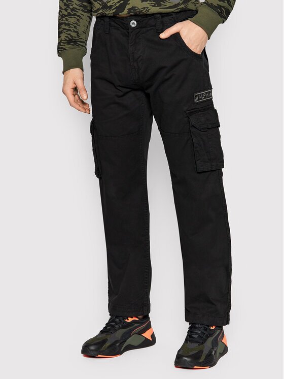 Alpha Industries Текстилни панталони Jet 101212 Straight Fit