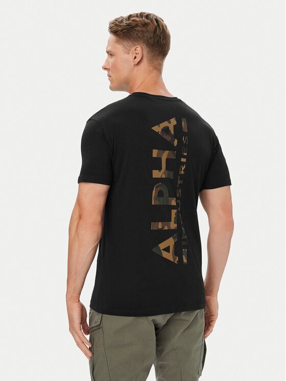 Alpha Industries Тишърт Backprint 128507CP Regular Fit
