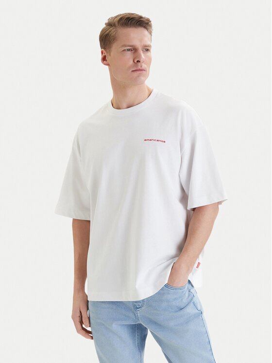 Americanos Тишърт W126-AMMTS-1017-01X Regular Fit