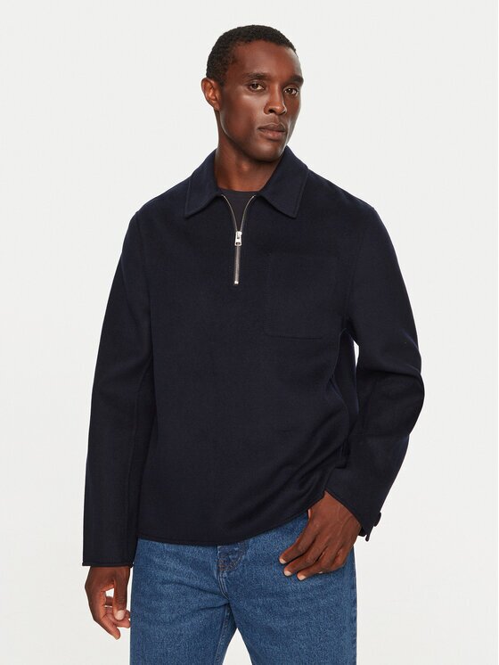 Ami paris Вълнено палто HJK057.WV0022 Regular Fit