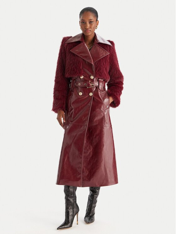 Babylon Палто от изкуствена кожа S00772 Regular Fit
