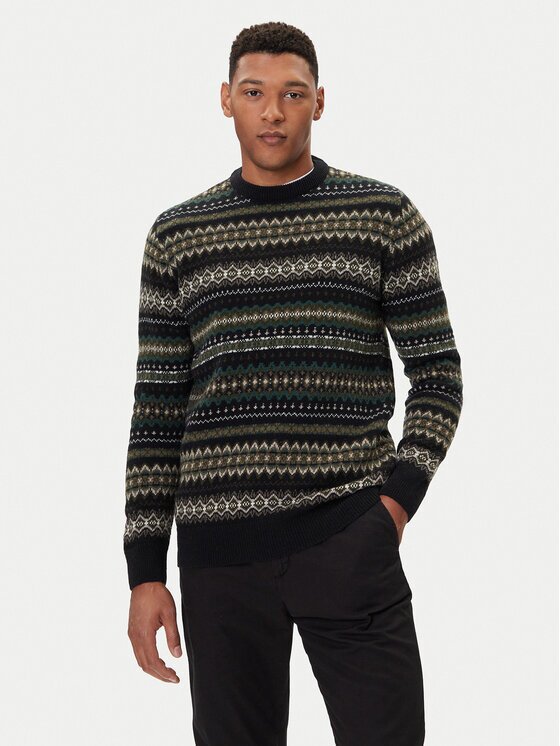 Barbour Пуловер Case Fair MKN1027NY72 Regular Fit