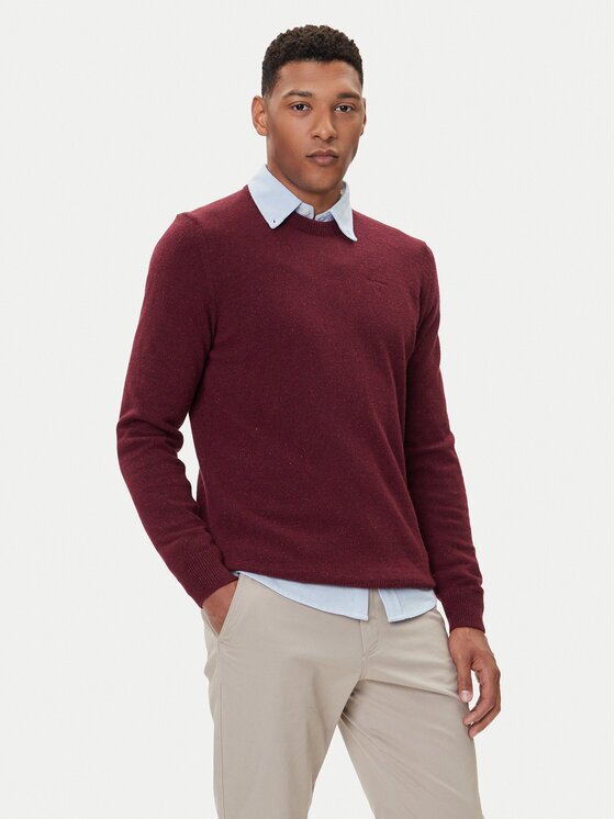 Barbour Пуловер Essential Tisbury MKN0844GN79 Regular Fit