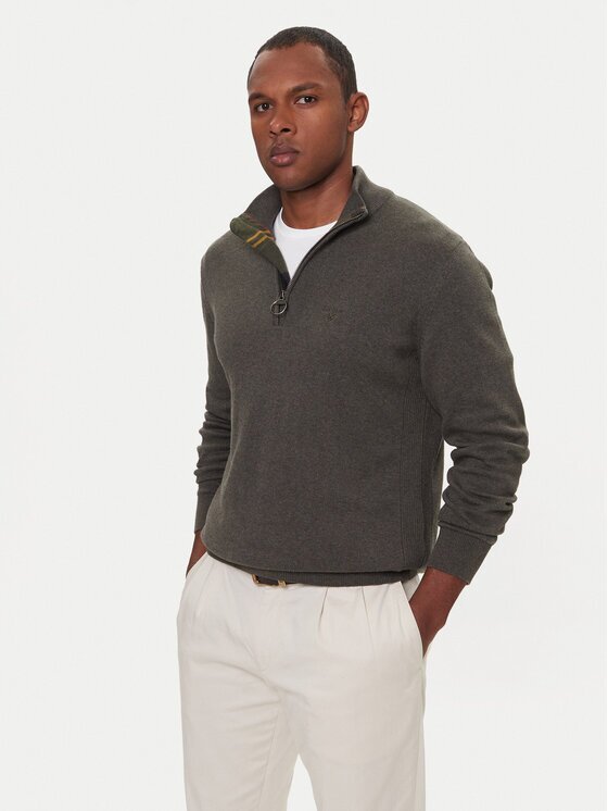 Barbour Пуловер Half Zip MKN1074NY91 Regular Fit