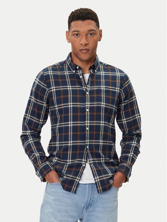 Barbour Риза Crossfell MSH4995BL33 Tailored Fit