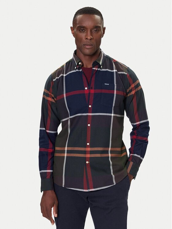 Barbour Риза Dunoon MSH4980GY38 Regular Fit