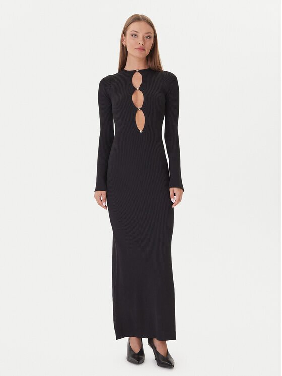 Bardot Плетена рокля 59801DB Slim Fit