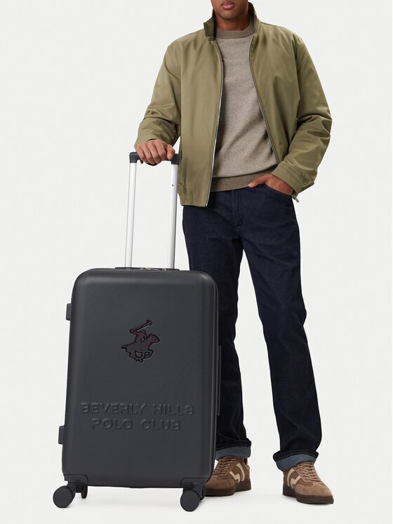 Beverly Hills Polo Club Среден куфар CEO-BHPC-M-002-08-NAVY