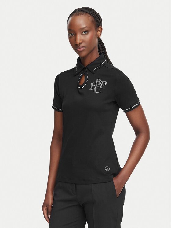 Beverly Hills Polo Club Тениска с яка и копчета L2601-HR Regular Fit