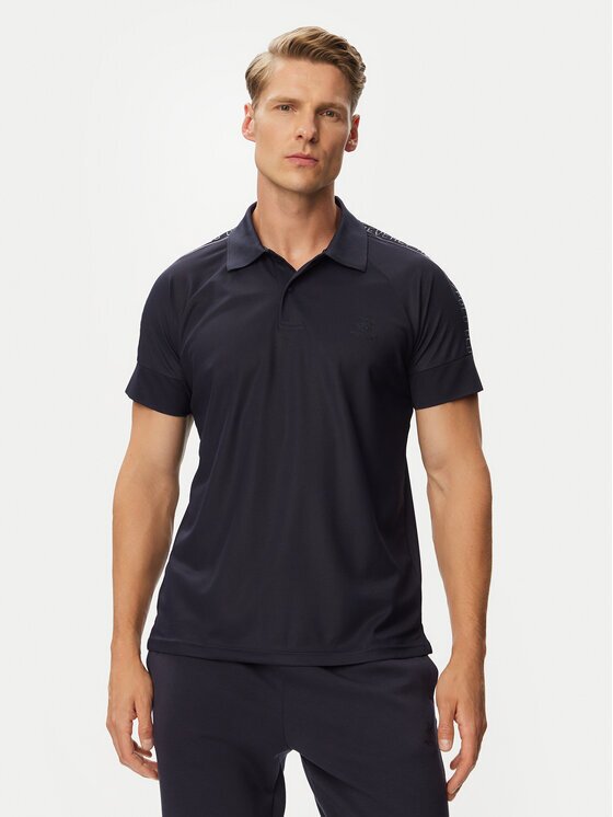 Beverly Hills Polo Club Тениска с яка и копчета P-SS26M-P0170 Reglan Fit