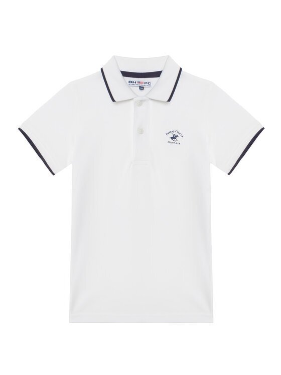 Beverly Hills Polo Club Тениска с яка и копчета W126-BHBPO-1053 Regular Fit