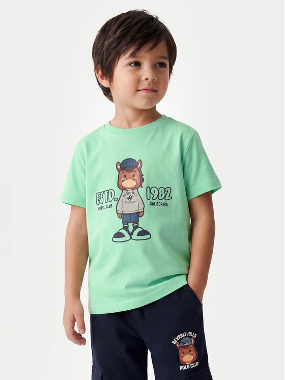 Beverly Hills Polo Club Тишърт P-SS26B-TS0135 Regular Fit