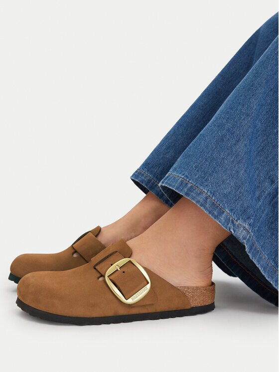 Birkenstock Чехли Boston Big Buckle Tonal 1032949