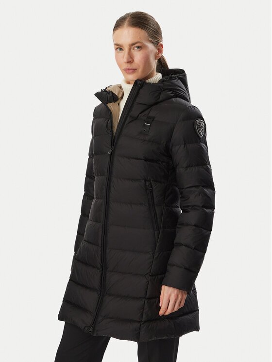 Blauer Пухено яке Agnes 26WBLDK03039 006047 Slim Fit