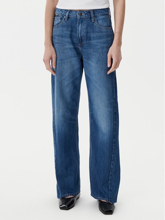BOSS Дънки Crossroad Super 50542511 Wide Leg