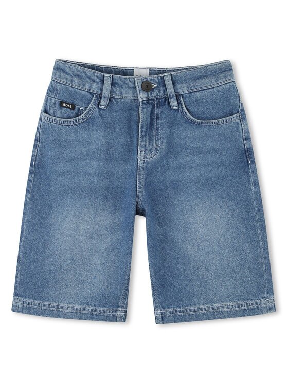 BOSS Дънкови шорти J51994 D Regular Fit