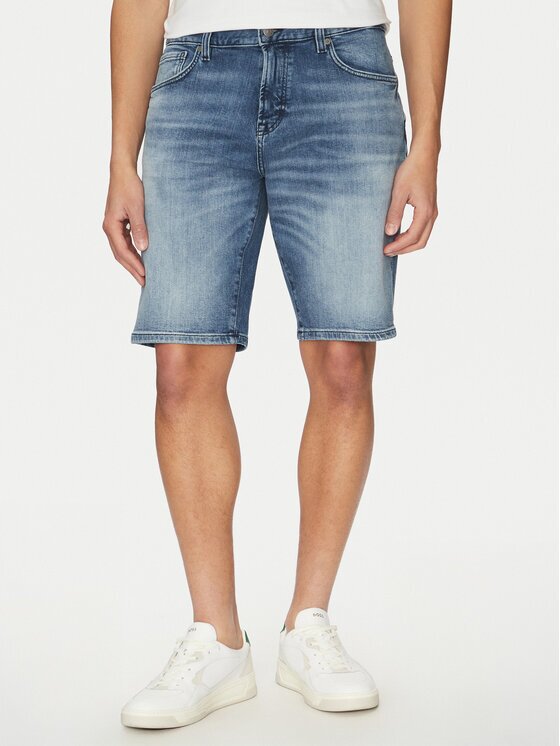 BOSS Дънкови шорти Re.Maine 50537787 Regular Fit