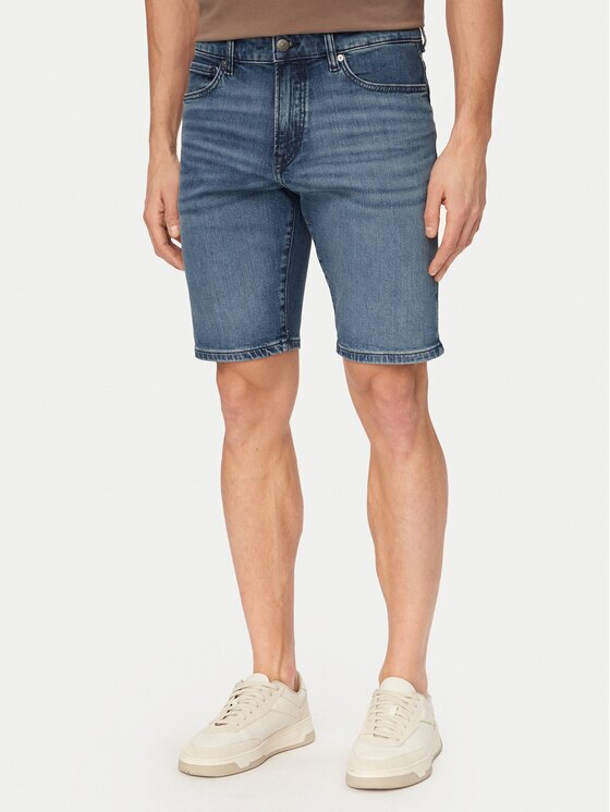 BOSS Дънкови шорти Re.Maine 50559891 Regular Fit