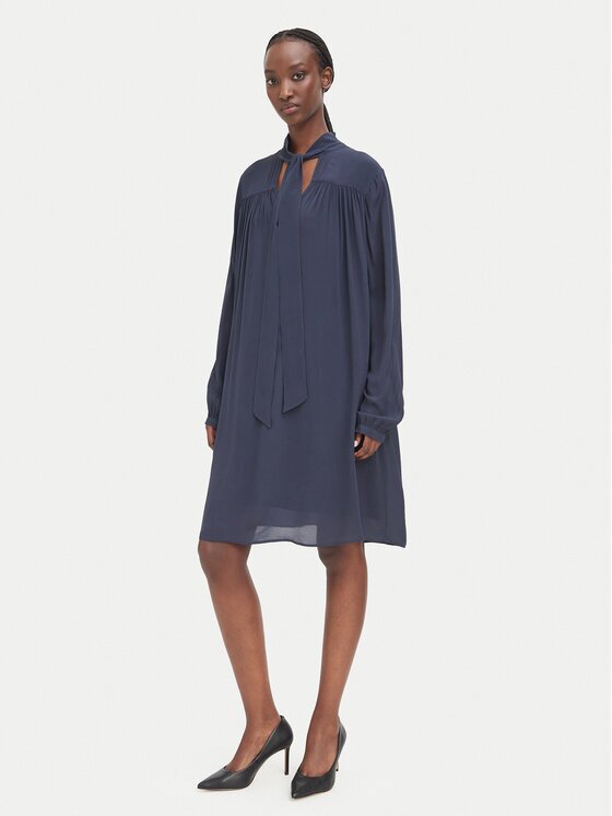 BOSS Ежедневна рокля C_Drystina 50571391 Relaxed Fit