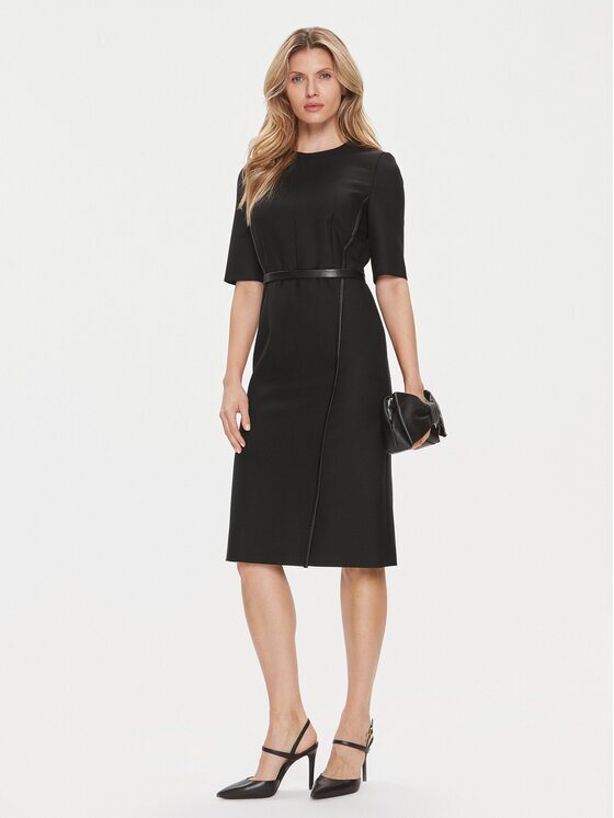 BOSS Плетена рокля Depuro 50506987 Slim Fit