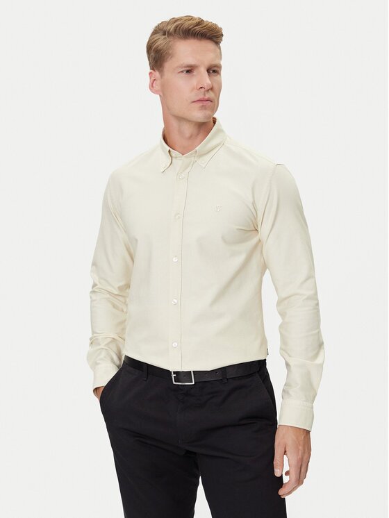 BOSS Риза H-Roan 50544917 Светлосиньо Slim Fit