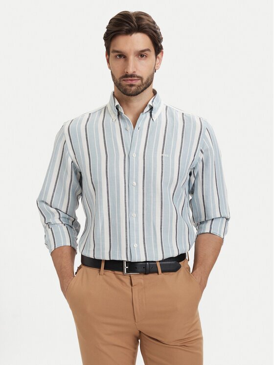 BOSS Риза Ricoplus 50559324 Regular Fit