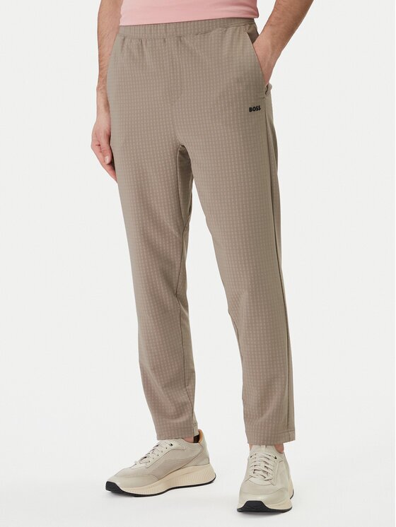 BOSS Текстилни панталони Terrace 50558503 Tapered Fit