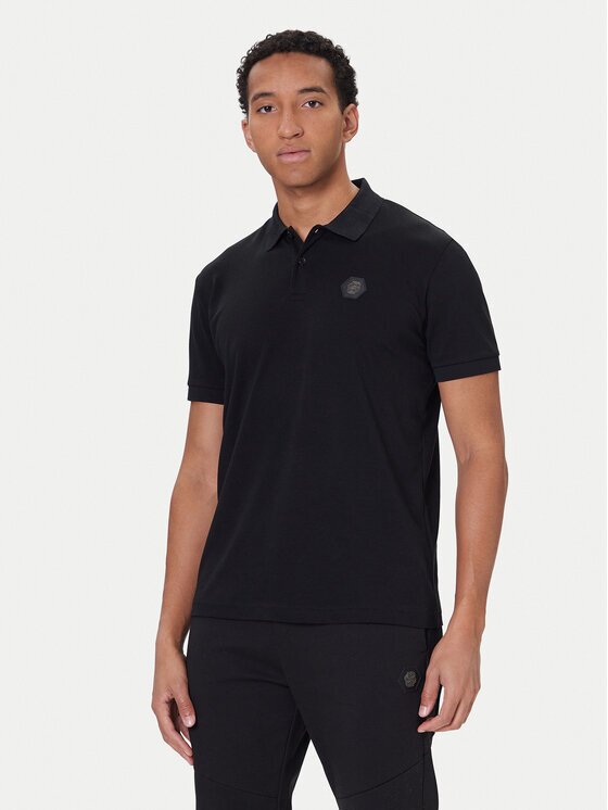 BOSS Тениска с яка и копчета Future 50543891 Екрю Regular Fit