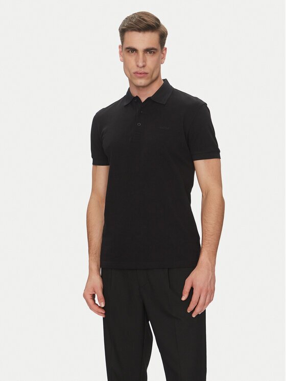 BOSS Тениска с яка и копчета Paddy 50469055 Regular Fit