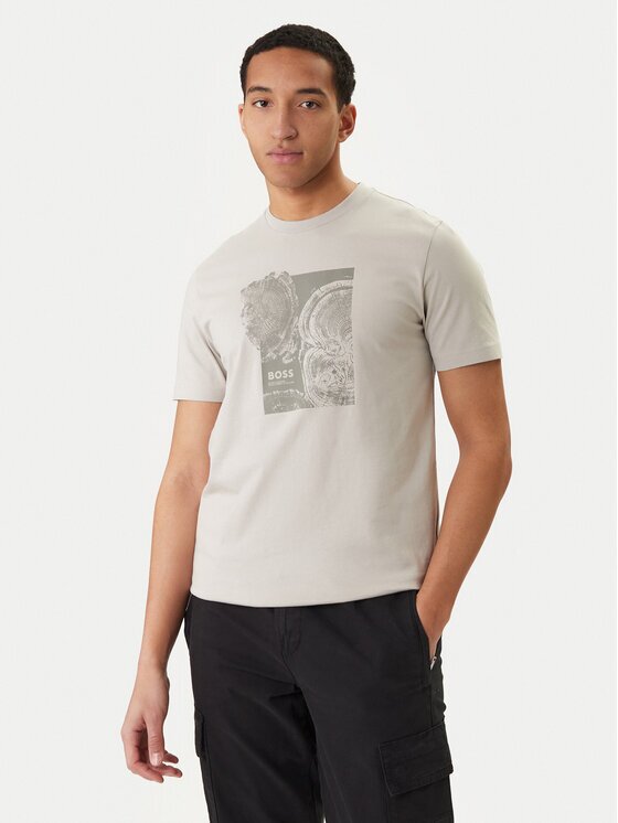 BOSS Тишърт Imprint 50556007 Regular Fit