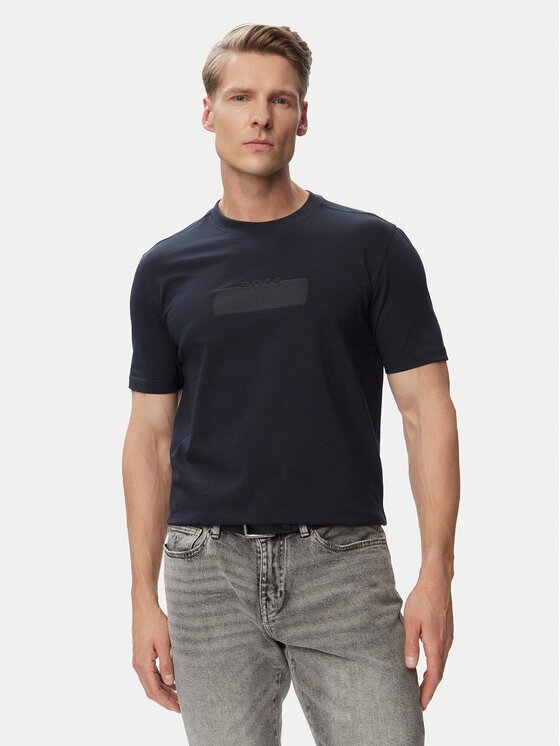 BOSS Тишърт Logo Tape 50566606 Regular Fit