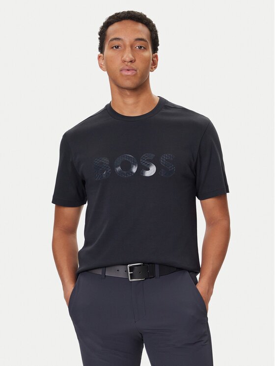 BOSS Тишърт Mirror Iconic 50547940 Relaxed Fit
