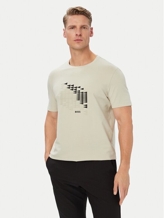 BOSS Тишърт Network Flag 50566853 Regular Fit