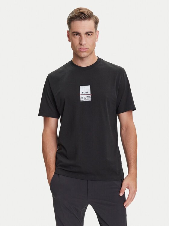 BOSS Тишърт Photoprint 50545869 Relaxed Fit