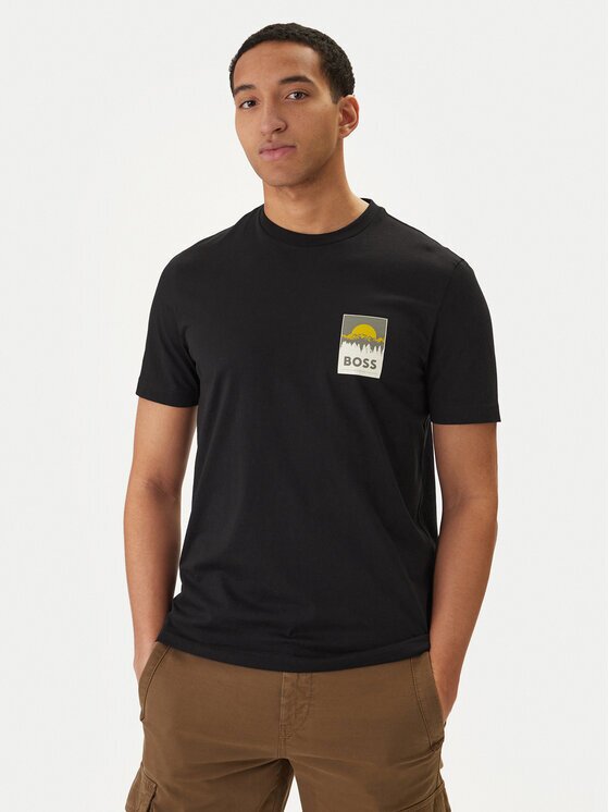 BOSS Тишърт Plain 50556023 Regular Fit