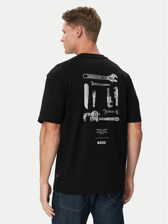 BOSS Тишърт Te Tools 50571290 Regular Fit