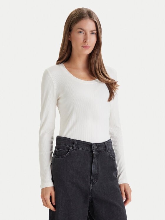 Calvin Klein Блуза LV044D235G Светлосиньо Slim Fit