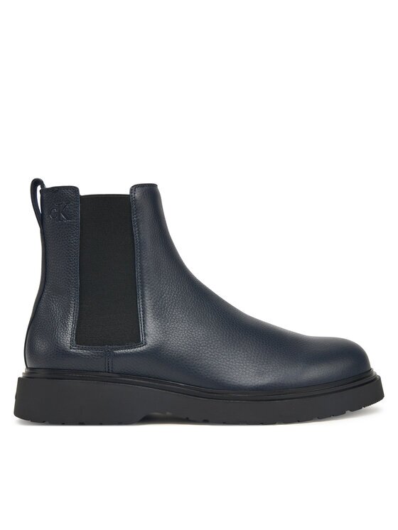 Calvin Klein Боти тип челси Combat Ess Chelsea Boot Lth YM0YM01374
