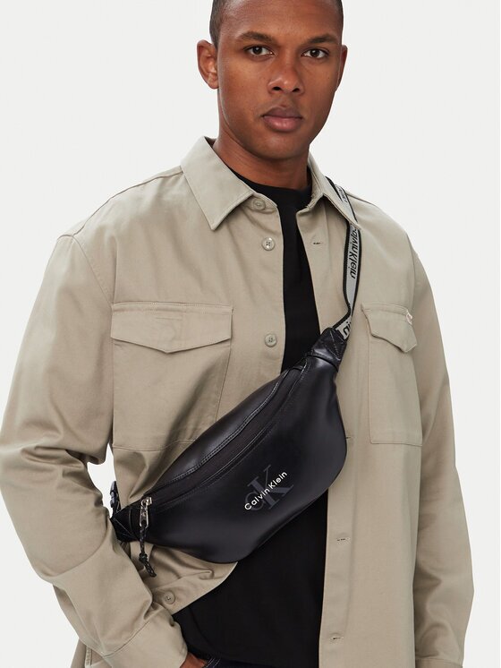 Calvin Klein Чанта за кръст﻿ Bold Logo Webbing Waistbag LV04D3630G