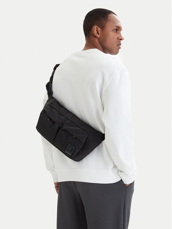 Calvin Klein Чанта за кръст﻿ Utility Emblem Sling Waistbag LV04D3341G