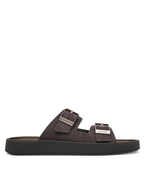 Calvin Klein Чехли Ergon Double Bar Sandal Su HM0HM02094