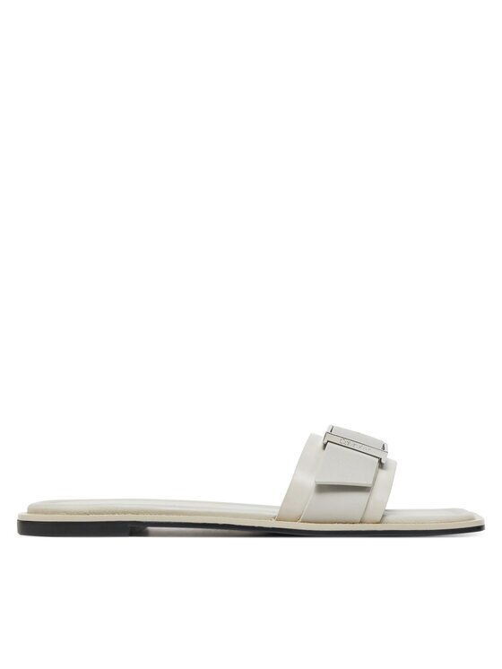 Calvin Klein Чехли Flat Slide W/Buckle - Lth HW0HW02490