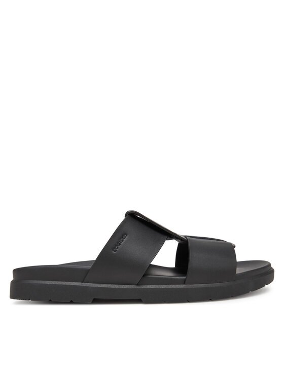 Calvin Klein Чехли Lug Sandal Double T Lth HM0HM01734