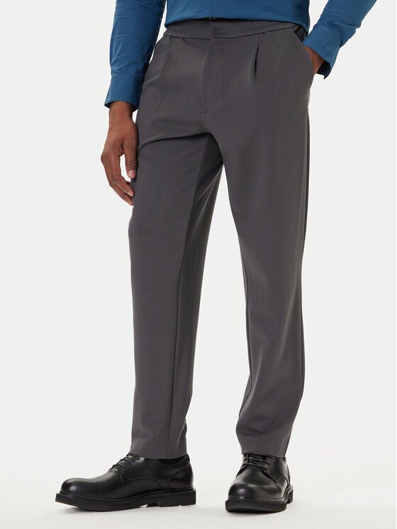 Calvin Klein Чино панталони LV04LE613G Slim Fit