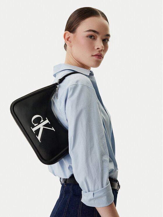 Calvin Klein Дамска чанта Bold Ck Small Shoulder Bag LV04F3230G