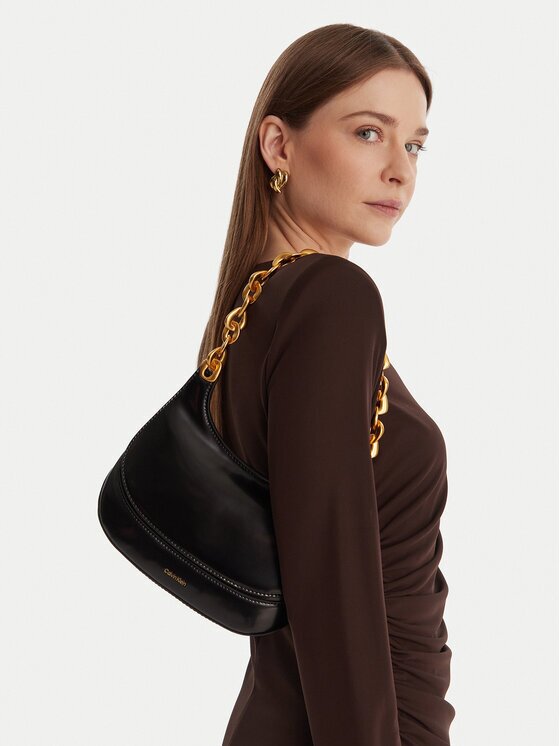 Calvin Klein Дамска чанта Chain Shoulder Bag LV04F3403G