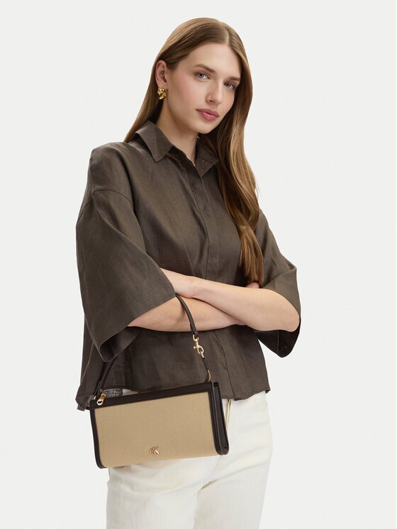 Calvin Klein Дамска чанта Ck Canvas Convertible Pouch LV04F1126G